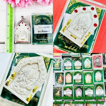 Blessed Phom 4Face Success Deity Pikanet Elephant WatKawjamfa Thai Amulet #18580