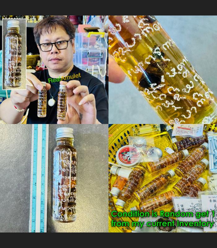 Sex lust Love Attraction Seek Soulmate Lucky Charming Oil Perm Thai Amulet 18594