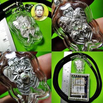 Butterfly Thep Lust Love Lucky Wish Spider Kb Kritsana Be2554 Thai Amulet #18610