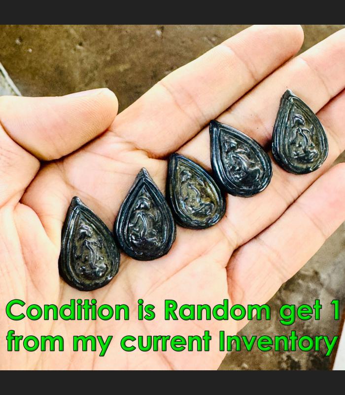 Leklai Kotipe Rainbow Mekaphat Nangkwag Queen Good Trade Huan Thai Amulet #18646