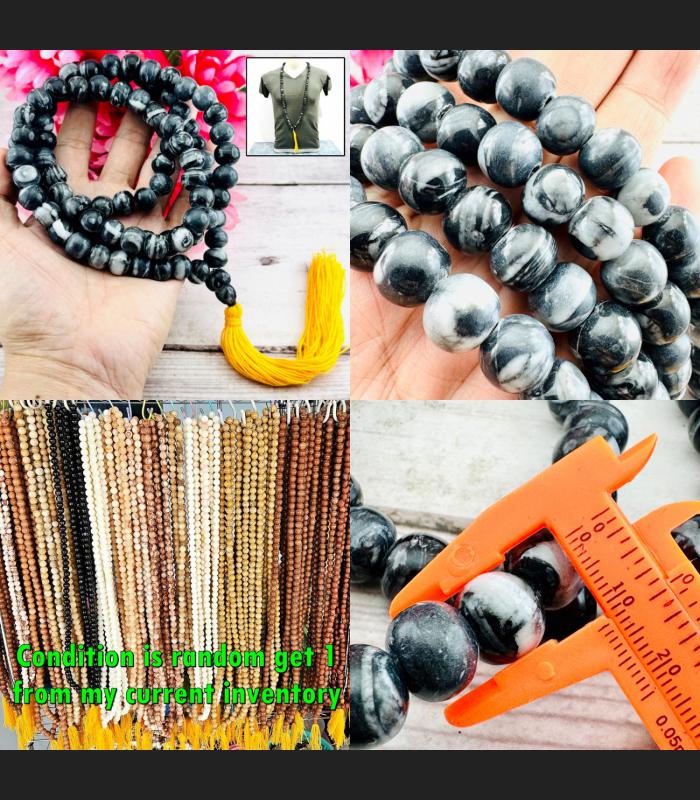 Necklace Buddha Relic Black Mala Stone Samroiyod HinPhraTad Thai Amulet 18657 Necklace Buddha Relic Black Mala Stone Samroiyod HinPhraTad Thai Amulet 18657