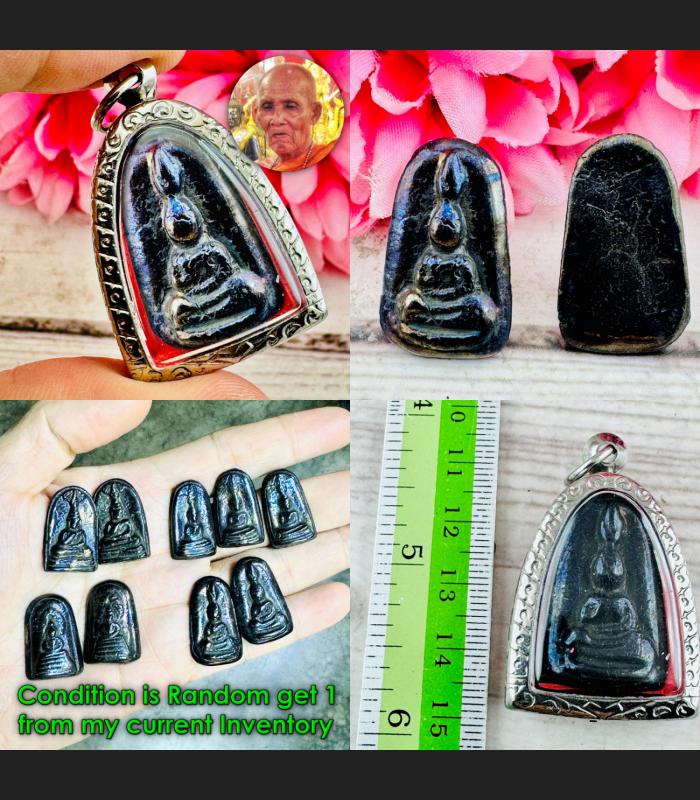 Leklai Kotipe Black Shiny Mekaphat Buddha Tewada Guardian Huan Thai Amulet 18684 Leklai Kotipe Black Shiny Mekaphat Buddha Tewada Guardian Huan Thai Amulet 18684