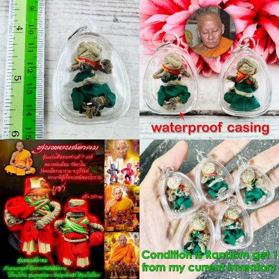 Guardian Hunpayon Protection Hunt Luck Ghost Fighter Evil Mien Thai Amulet 18692
