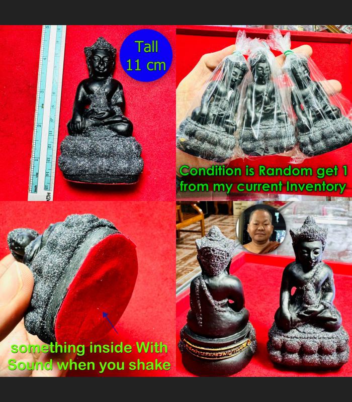 Kring Bell Buddha Statue Leklai Dust Magic Rich Wealth Somporn Thai Amulet 18705 Kring Bell Buddha Statue Leklai Dust Magic Rich Wealth Somporn Thai Amulet 18705