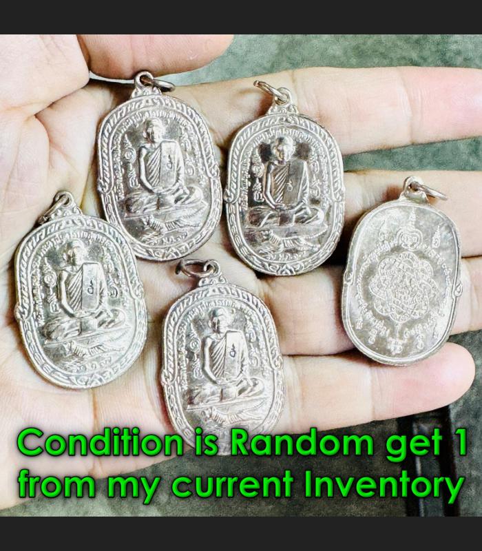 Immortal Magic Pendant Alloy Silver Tiger Jump Sud Watkalong Thai Amulet #18721