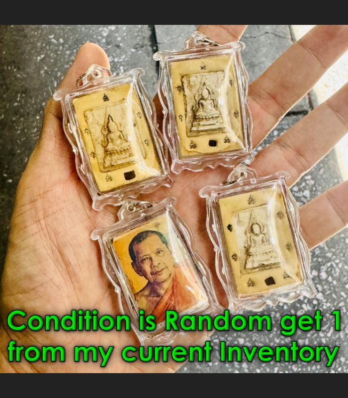 Somdej Monk Photo Chinnaraj Buddha Great Wealth Lingdam Be2533 Thai Amulet 18722 Somdej Monk Photo Chinnaraj Buddha Great Wealth Lingdam Be2533 Thai Amulet 18722