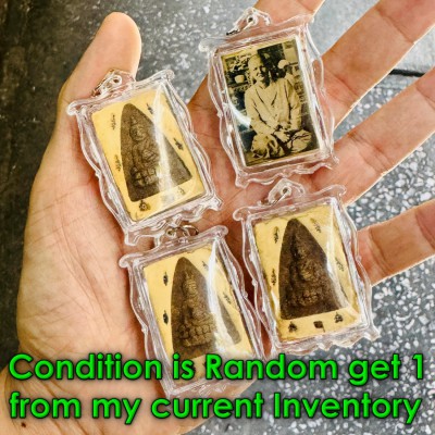 Buddhonoi Photo Buddha Change Rise Fortune Mae Boonruen Be2494 Thai Amulet 18725