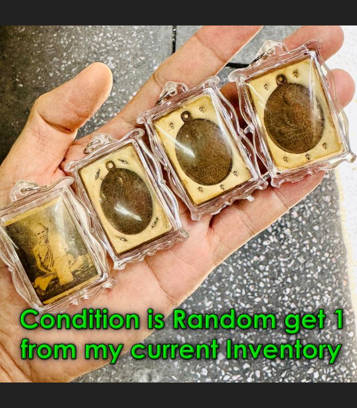 Waterproof Oval Coin Medal Protection Immortal Derm WatNongPho Thai Amulet 18727 Waterproof Oval Coin Medal Protection Immortal Derm WatNongPho Thai Amulet 18727