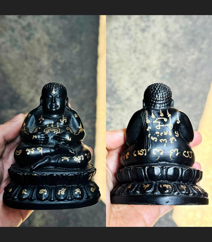 Sankajai Happy Buddha Yant Write Bronze Buddha Statue Watsutad Thai Amulet 18728 Sankajai Happy Buddha Yant Write Bronze Buddha Statue Watsutad Thai Amulet 18728