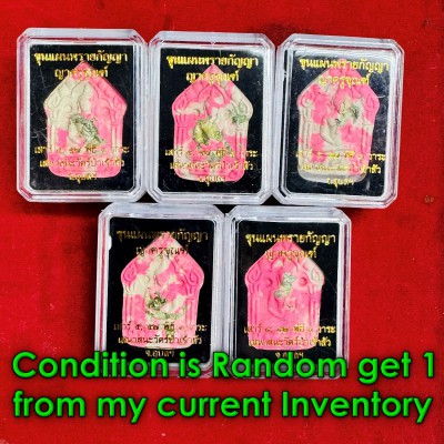 Khunpaen Praikanya Attraction Love Lust Control Mind Be2557 Thai Amulet #18737