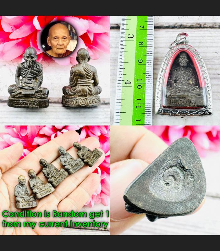 Lucky Magic Miniature Monk Doo Watsakae Meditation Yant Be2551 Thai Amulet 18770 Lucky Magic Miniature Monk Doo Watsakae Meditation Yant Be2551 Thai Amulet 18770